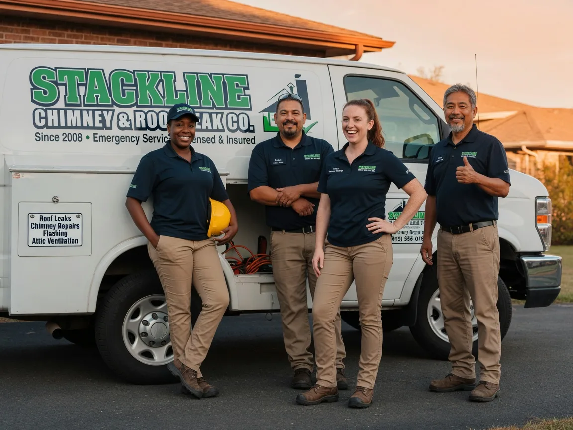 Chimney flashing repair company in North Ridgeville, OH
